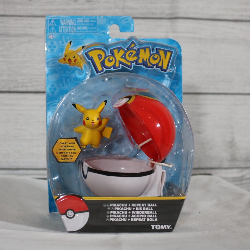 Pokémon Clip n Carry Poké Ball - PIKACHU